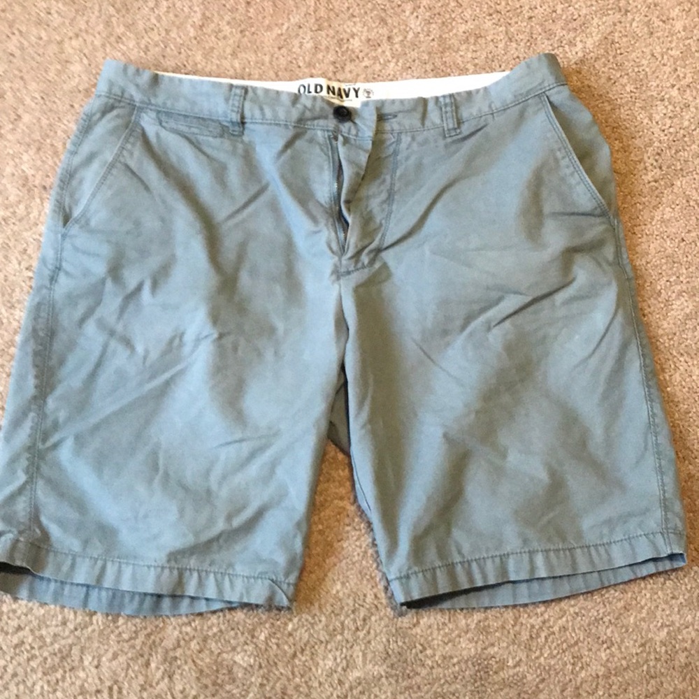 Grayish-blue shorts from Old Navy. Size 36